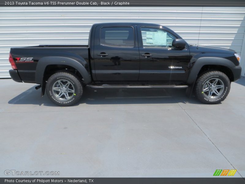 Black / Graphite 2013 Toyota Tacoma V6 TSS Prerunner Double Cab