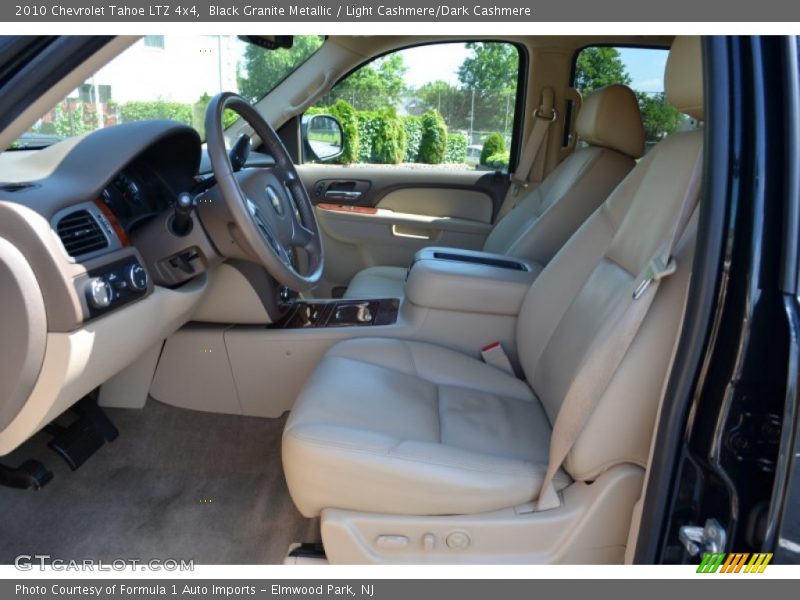 Black Granite Metallic / Light Cashmere/Dark Cashmere 2010 Chevrolet Tahoe LTZ 4x4