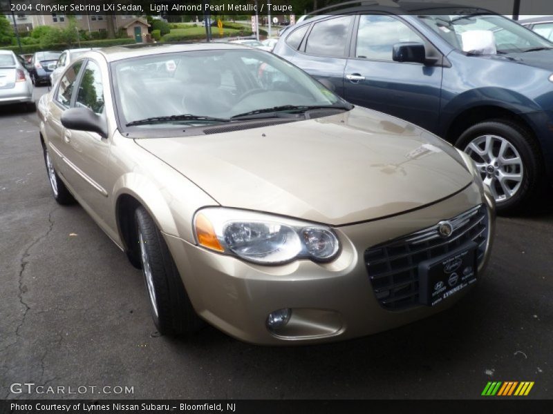 Light Almond Pearl Metallic / Taupe 2004 Chrysler Sebring LXi Sedan