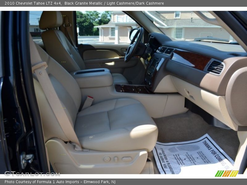 Black Granite Metallic / Light Cashmere/Dark Cashmere 2010 Chevrolet Tahoe LTZ 4x4
