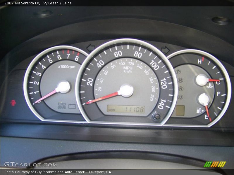 Ivy Green / Beige 2007 Kia Sorento LX