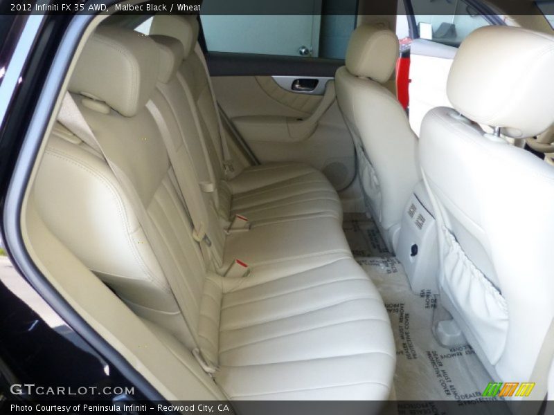 Malbec Black / Wheat 2012 Infiniti FX 35 AWD