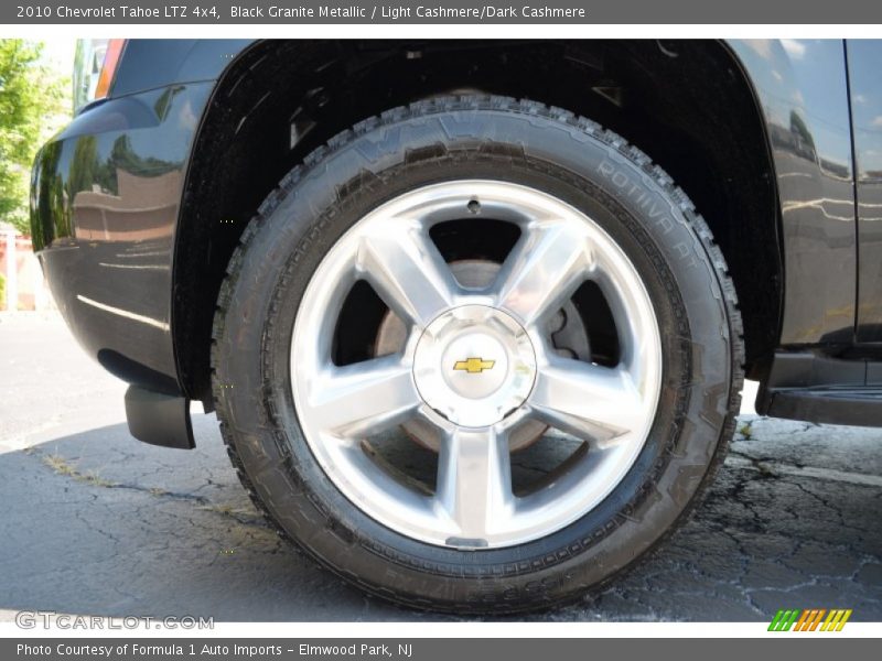 Black Granite Metallic / Light Cashmere/Dark Cashmere 2010 Chevrolet Tahoe LTZ 4x4