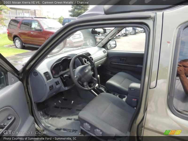 Canteen Green Metallic / Charcoal 2003 Nissan Xterra XE V6