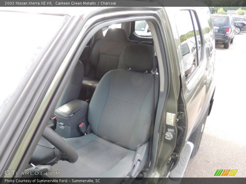 Canteen Green Metallic / Charcoal 2003 Nissan Xterra XE V6
