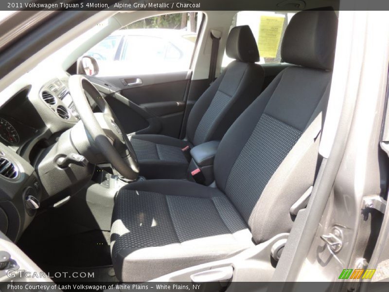 Alpine Gray Metallic / Charcoal 2011 Volkswagen Tiguan S 4Motion
