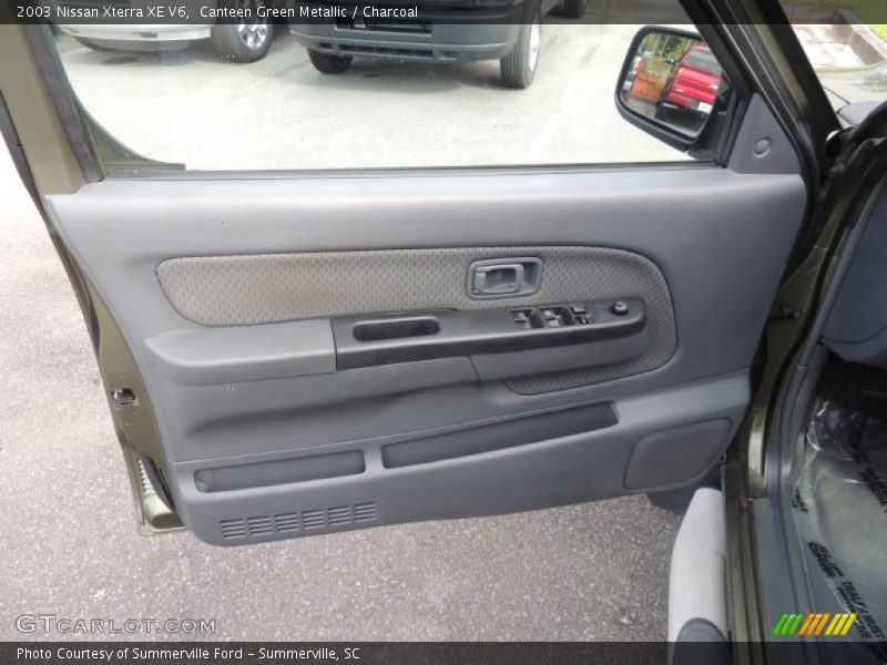 Canteen Green Metallic / Charcoal 2003 Nissan Xterra XE V6