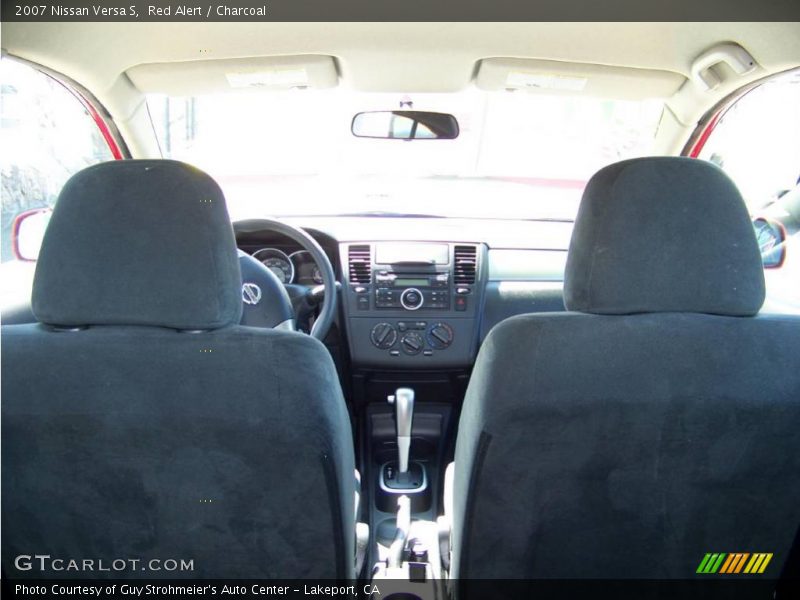 Red Alert / Charcoal 2007 Nissan Versa S