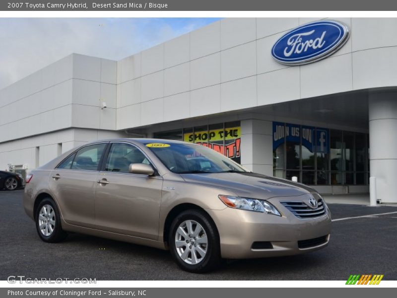 Desert Sand Mica / Bisque 2007 Toyota Camry Hybrid