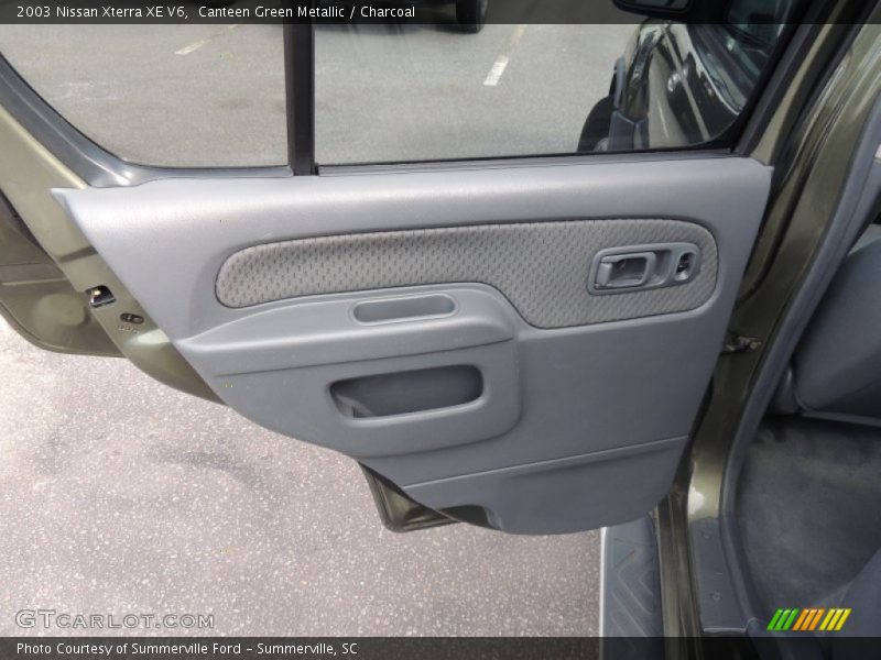 Canteen Green Metallic / Charcoal 2003 Nissan Xterra XE V6