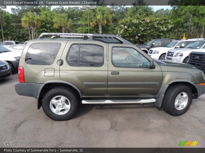 Canteen Green Metallic / Charcoal 2003 Nissan Xterra XE V6