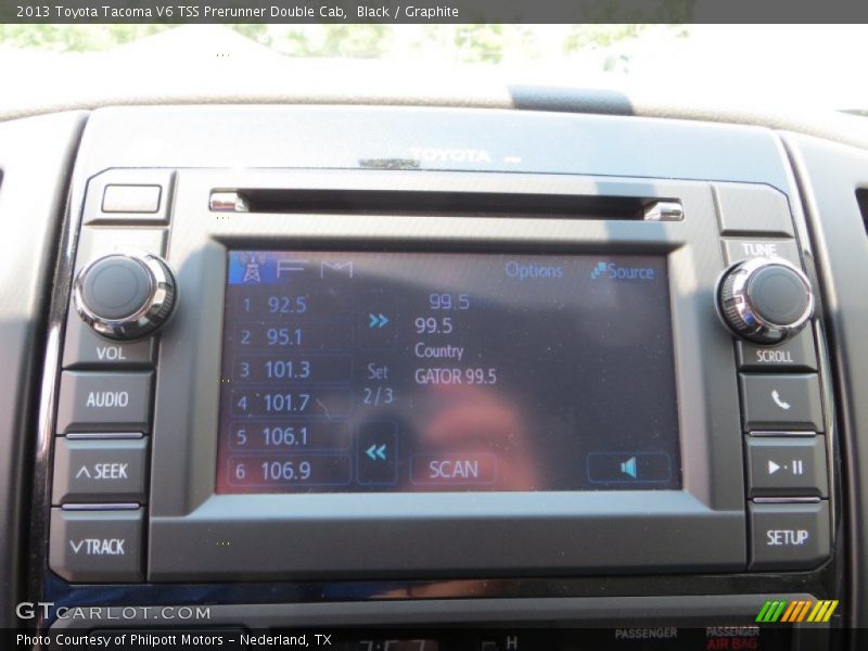 Black / Graphite 2013 Toyota Tacoma V6 TSS Prerunner Double Cab