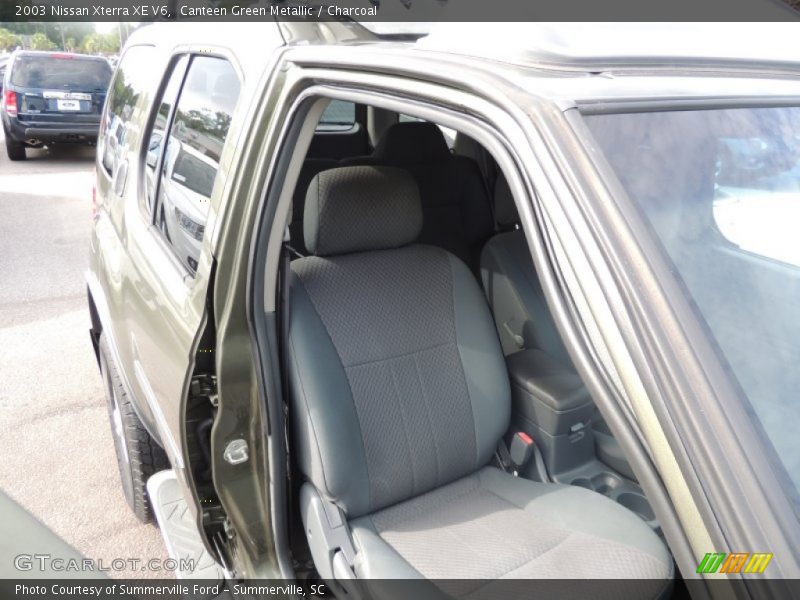 Canteen Green Metallic / Charcoal 2003 Nissan Xterra XE V6