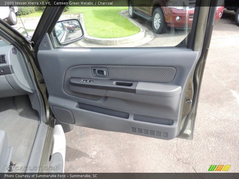 Canteen Green Metallic / Charcoal 2003 Nissan Xterra XE V6