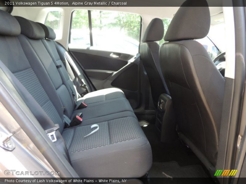 Alpine Gray Metallic / Charcoal 2011 Volkswagen Tiguan S 4Motion