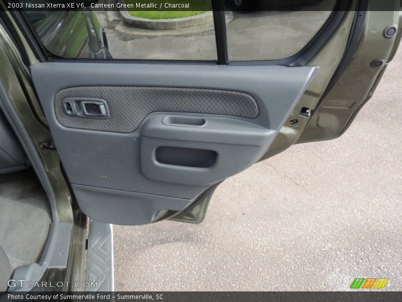 Canteen Green Metallic / Charcoal 2003 Nissan Xterra XE V6