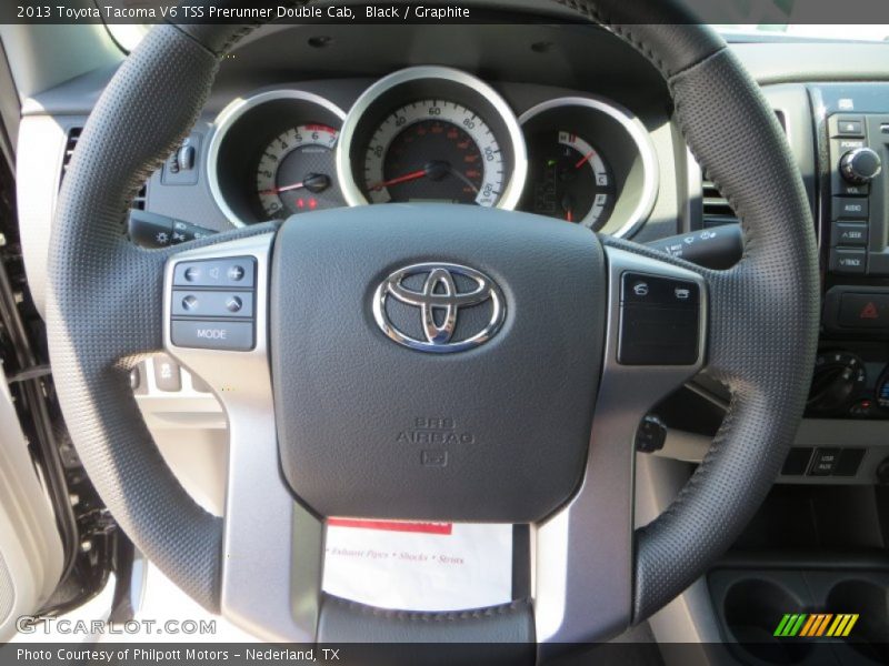 Black / Graphite 2013 Toyota Tacoma V6 TSS Prerunner Double Cab