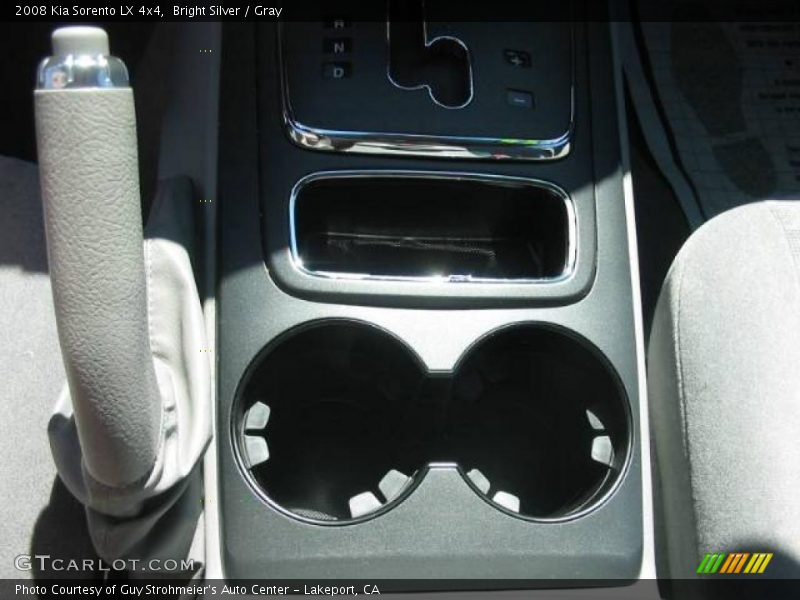 Bright Silver / Gray 2008 Kia Sorento LX 4x4