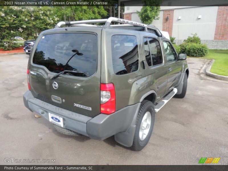 Canteen Green Metallic / Charcoal 2003 Nissan Xterra XE V6