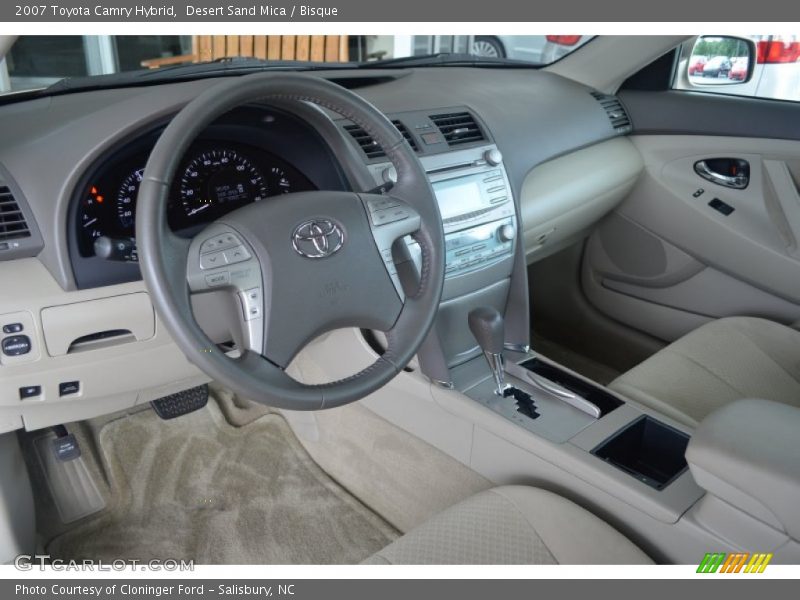 Desert Sand Mica / Bisque 2007 Toyota Camry Hybrid