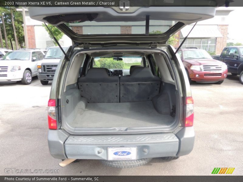 Canteen Green Metallic / Charcoal 2003 Nissan Xterra XE V6