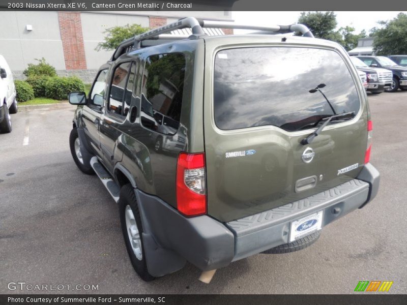 Canteen Green Metallic / Charcoal 2003 Nissan Xterra XE V6