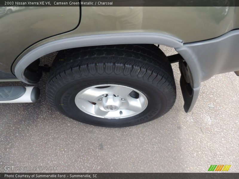 Canteen Green Metallic / Charcoal 2003 Nissan Xterra XE V6