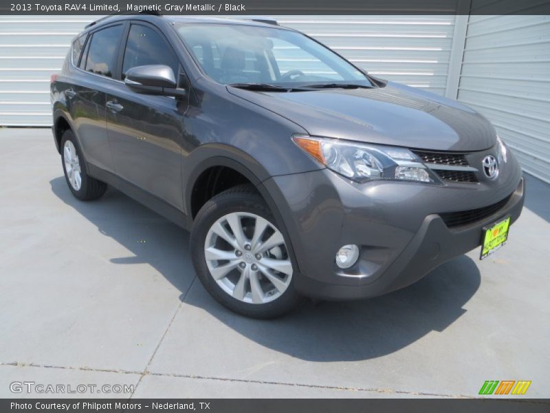 Magnetic Gray Metallic / Black 2013 Toyota RAV4 Limited