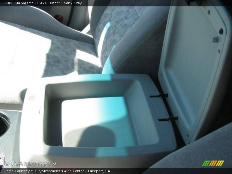 Bright Silver / Gray 2008 Kia Sorento LX 4x4