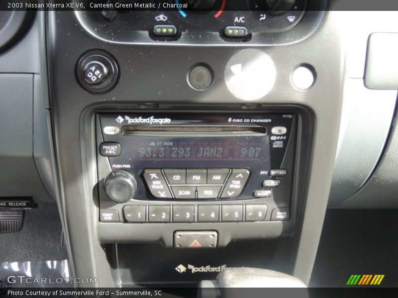 Canteen Green Metallic / Charcoal 2003 Nissan Xterra XE V6