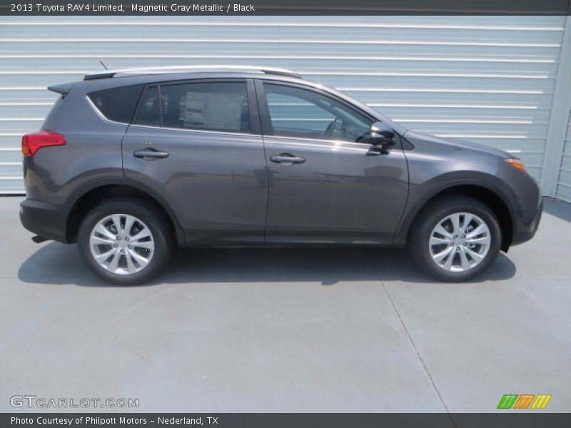 Magnetic Gray Metallic / Black 2013 Toyota RAV4 Limited