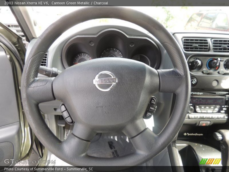 Canteen Green Metallic / Charcoal 2003 Nissan Xterra XE V6