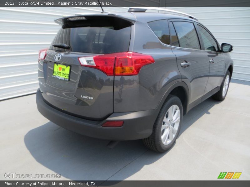 Magnetic Gray Metallic / Black 2013 Toyota RAV4 Limited