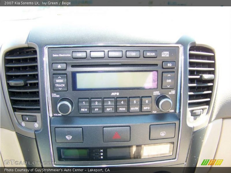 Ivy Green / Beige 2007 Kia Sorento LX