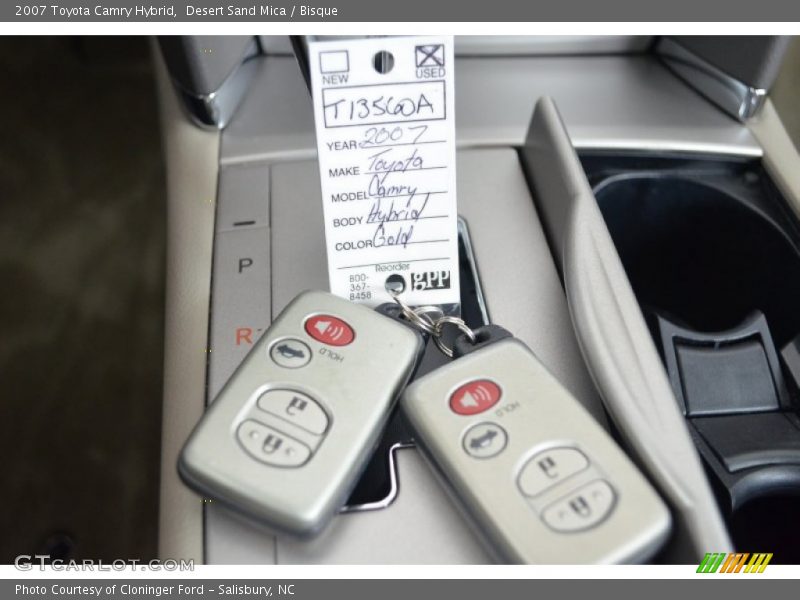 Desert Sand Mica / Bisque 2007 Toyota Camry Hybrid