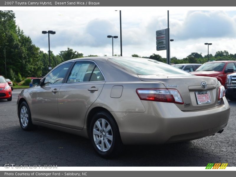 Desert Sand Mica / Bisque 2007 Toyota Camry Hybrid