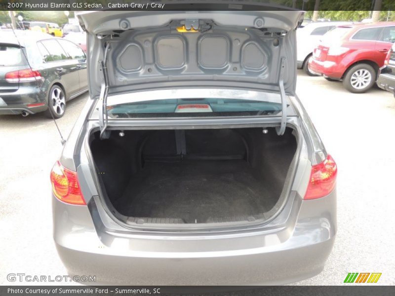 Carbon Gray / Gray 2007 Hyundai Elantra GLS Sedan