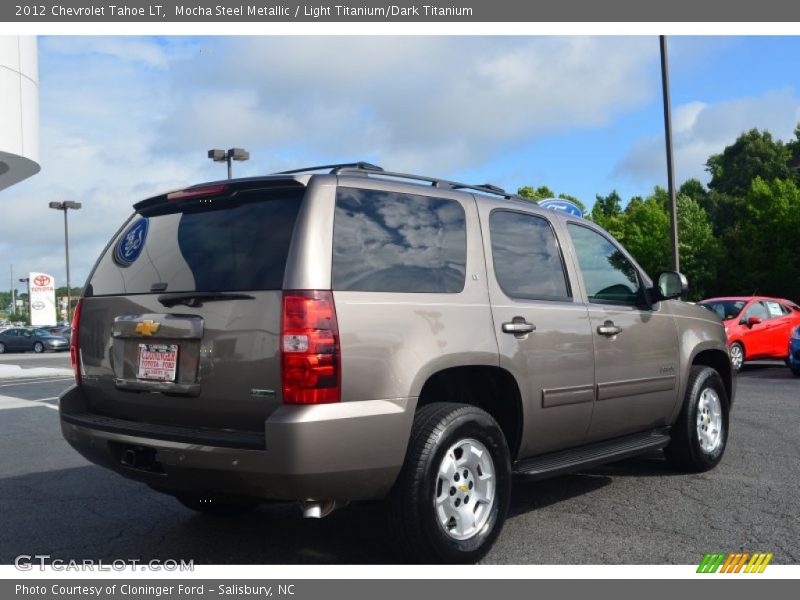 Mocha Steel Metallic / Light Titanium/Dark Titanium 2012 Chevrolet Tahoe LT