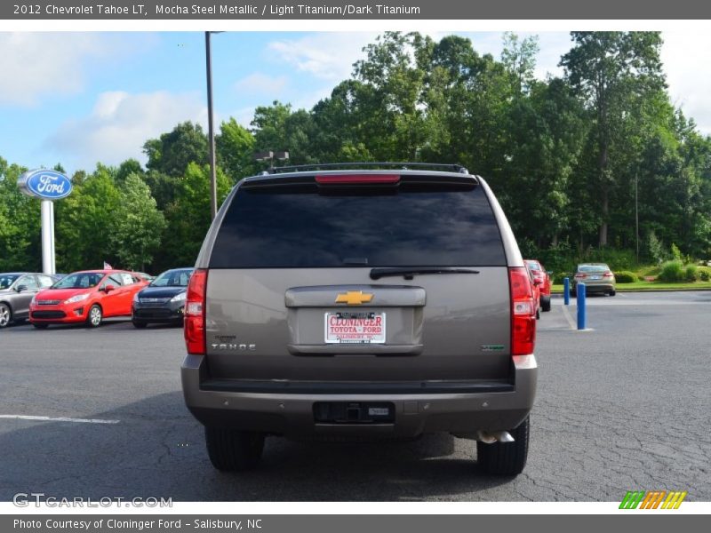 Mocha Steel Metallic / Light Titanium/Dark Titanium 2012 Chevrolet Tahoe LT