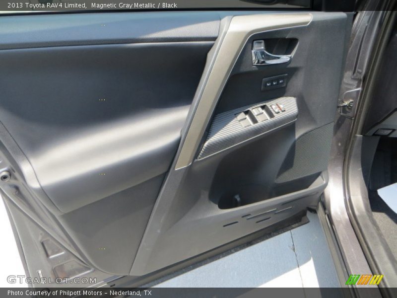 Magnetic Gray Metallic / Black 2013 Toyota RAV4 Limited