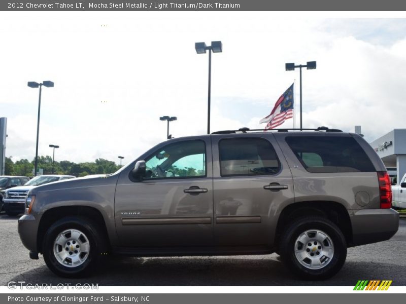 Mocha Steel Metallic / Light Titanium/Dark Titanium 2012 Chevrolet Tahoe LT