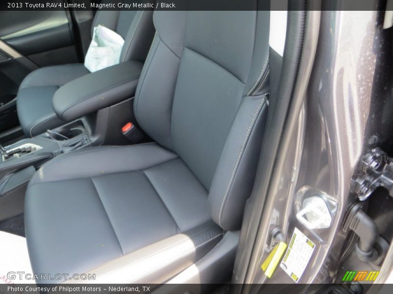 Magnetic Gray Metallic / Black 2013 Toyota RAV4 Limited