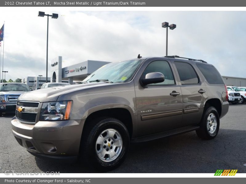 Mocha Steel Metallic / Light Titanium/Dark Titanium 2012 Chevrolet Tahoe LT