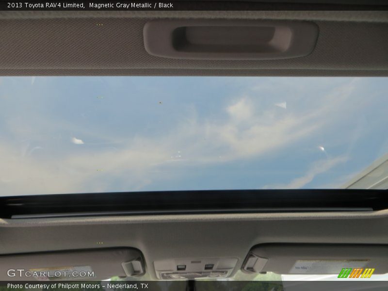 Magnetic Gray Metallic / Black 2013 Toyota RAV4 Limited