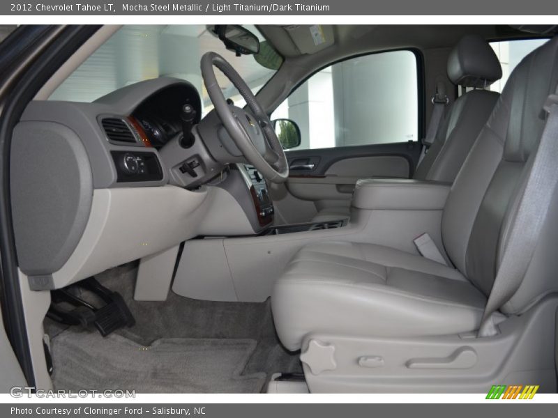 Mocha Steel Metallic / Light Titanium/Dark Titanium 2012 Chevrolet Tahoe LT