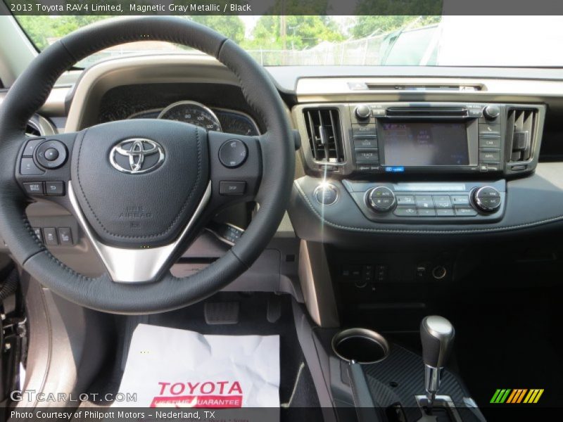 Magnetic Gray Metallic / Black 2013 Toyota RAV4 Limited