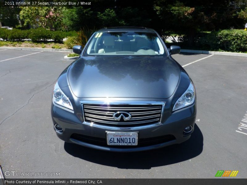 Harbour Blue / Wheat 2011 Infiniti M 37 Sedan