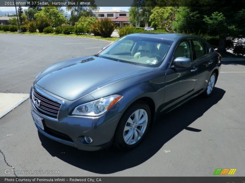 Harbour Blue / Wheat 2011 Infiniti M 37 Sedan