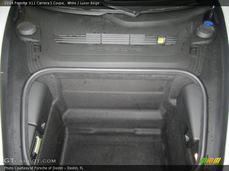  2014 911 Carrera S Coupe Trunk