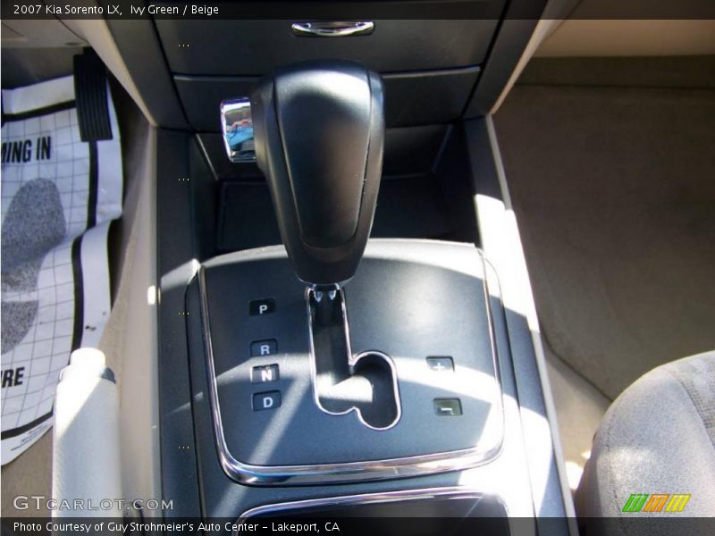 Ivy Green / Beige 2007 Kia Sorento LX
